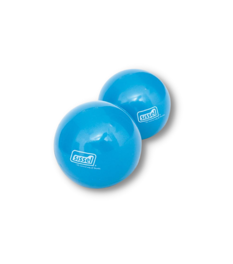 Posilovací míč Pilates 450 g (2 ks)
