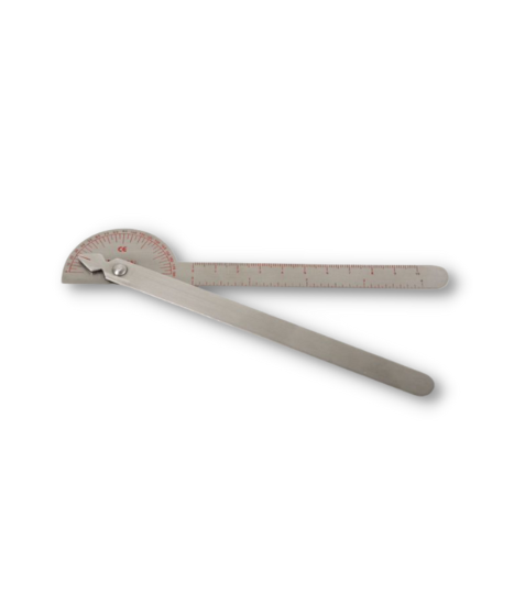 Kovový goniometr 19 cm